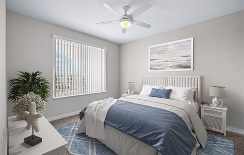 Gorgeous Bedroom at Heron Ridge 62+ Apartments, Kissimmee
